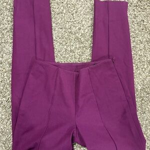 Rena Lange Women's Purple Casual Pants